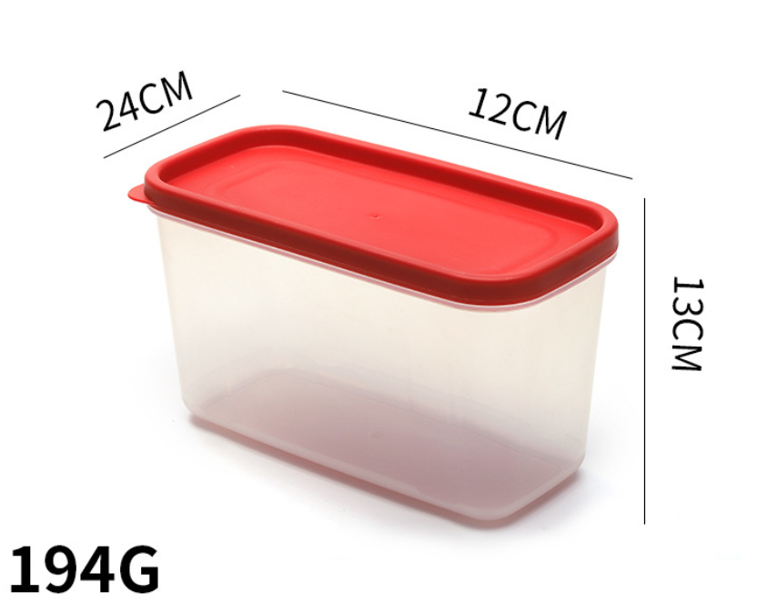 Home Airtight Clear Plastic Food Storage Containers Set
