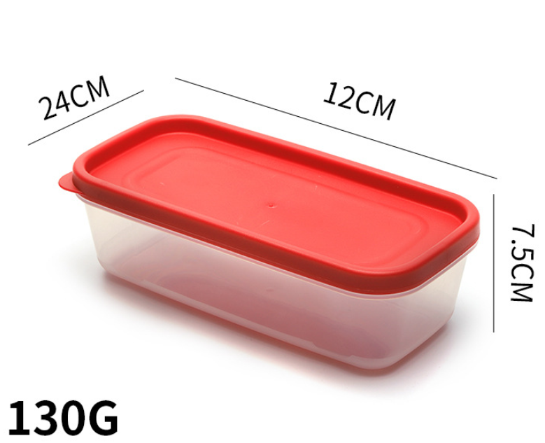 Home Airtight Clear Plastic Food Storage Containers Set