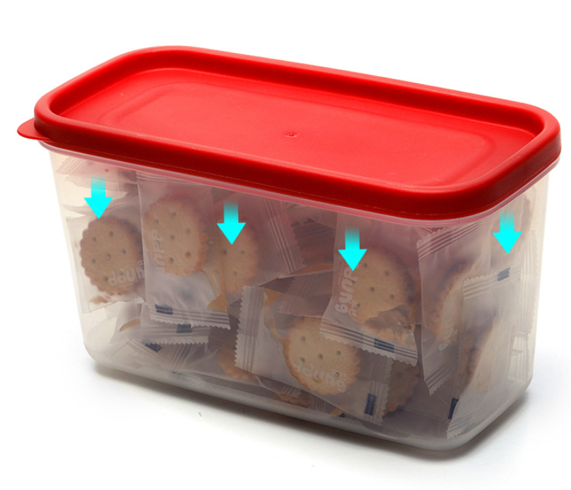 Home Airtight Clear Plastic Food Storage Containers Set