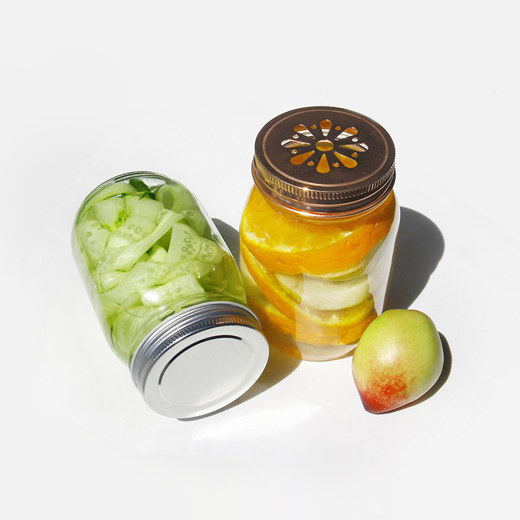 Home Food Packaging Large Glass Pickles Jars For Cucumber