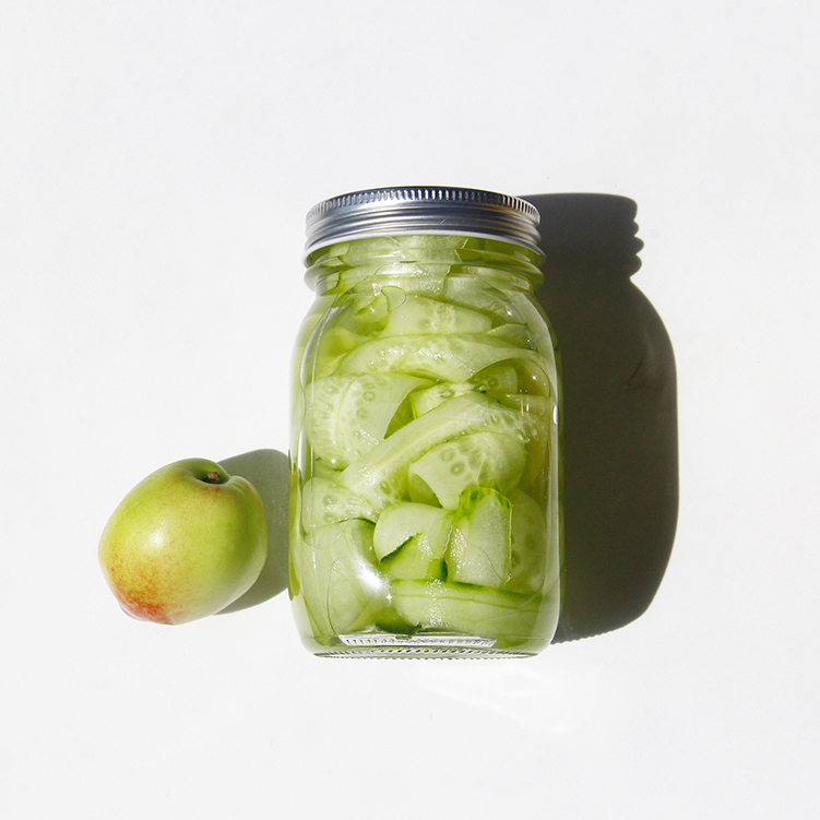 Home Food Packaging Large Glass Pickles Jars For Cucumber