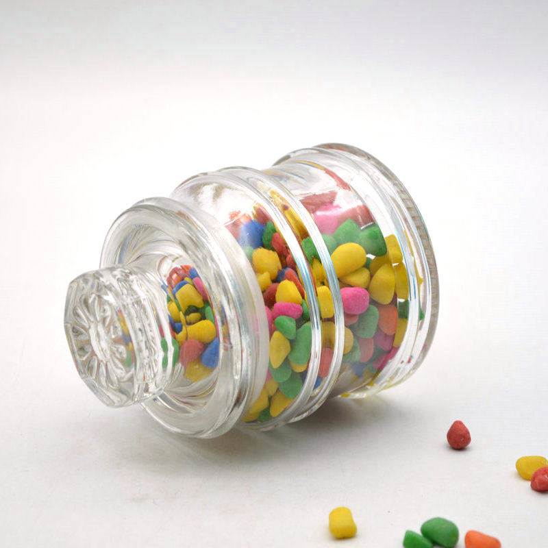 Home Glass Food Container Airtight Glass Vacuum Glass Storage Jars airtight