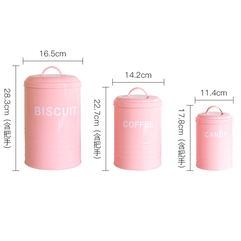 Home Storage Safe And Environmentally Friendly Wholesale Kitchen Canister Set