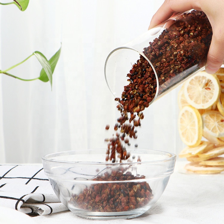 Home kitchen storage food airtight glass jar with bamboo lid customized