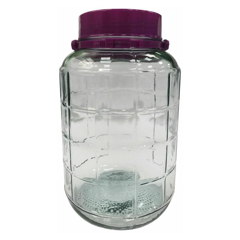 Home storage 1L to 25L large storage jar kitchen glass jars with screw lid for Food Preservation