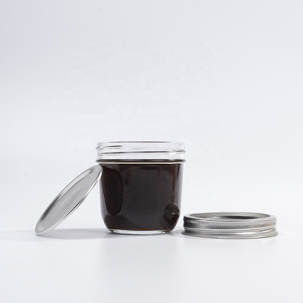 Home storage taper mason vacuum pickles canning jars with two piece lid