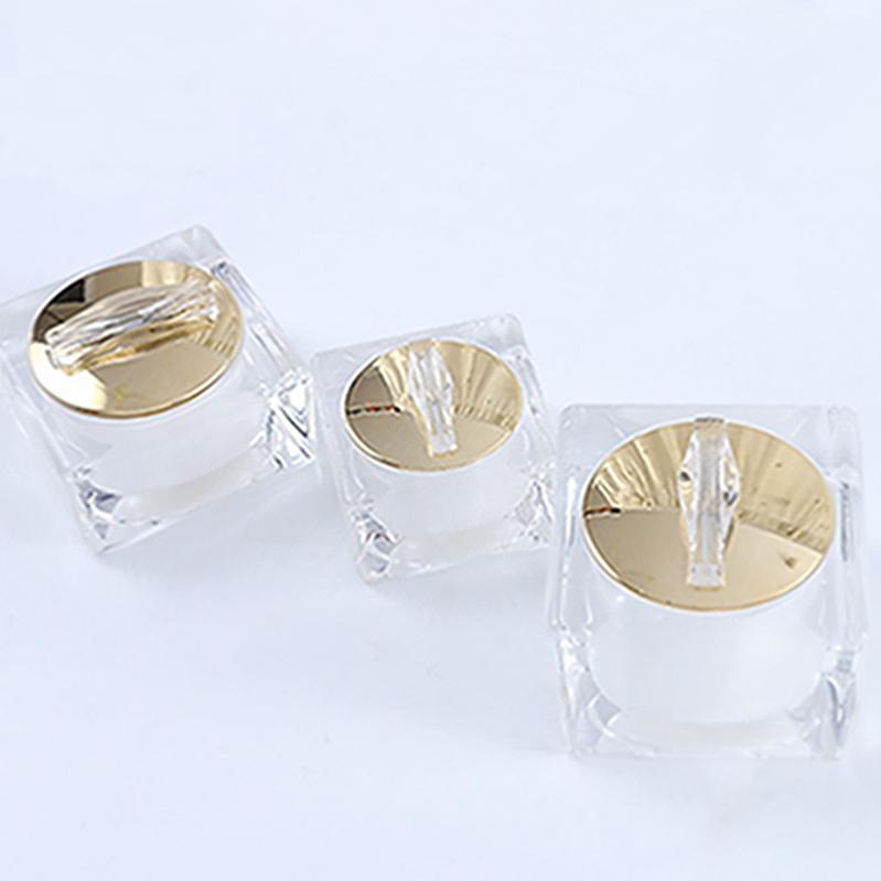 Honest suppliers cosmetic jar acrylic, acrylic jar