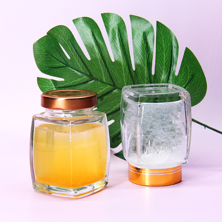 Honey Containers Glass, Glass Honey Jars With Lids, Honey Jar Wedding Favors