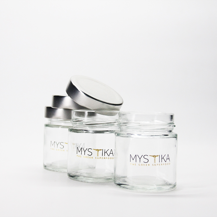 Honey Containers Glass Glass Honey Jars With Lids Honey Jar Wedding Favors