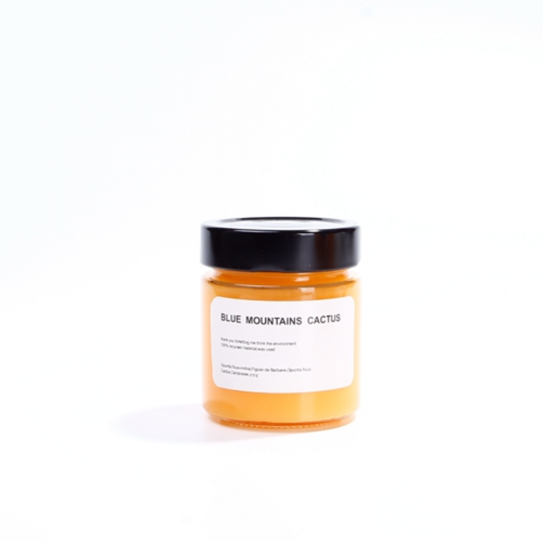 Honey Packaging Jar 250ml Wide Mouth Clear Sauce  Glass Jars With Sliver Black Gloden White Lids