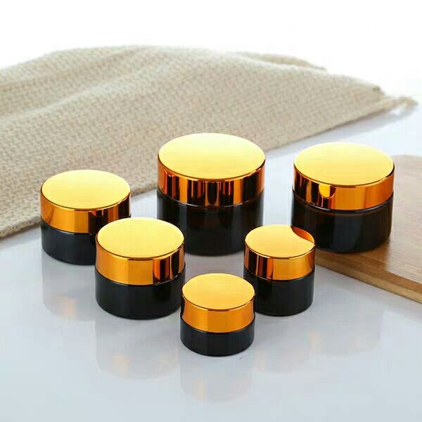 Honghua Factory Manufactured Wholesale Amber Cream Jar