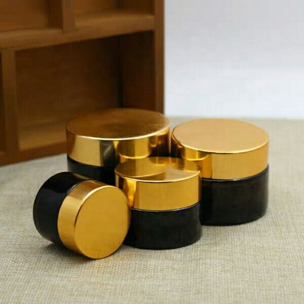 Honghua Factory Manufactured Wholesale Amber Cream Jar