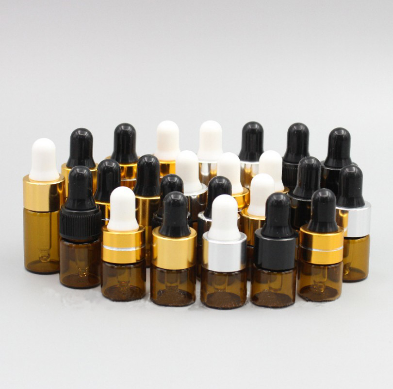 Hot 2ml 3ml 5ml Essential Oil Glass Dropper Bottle Manufacturer