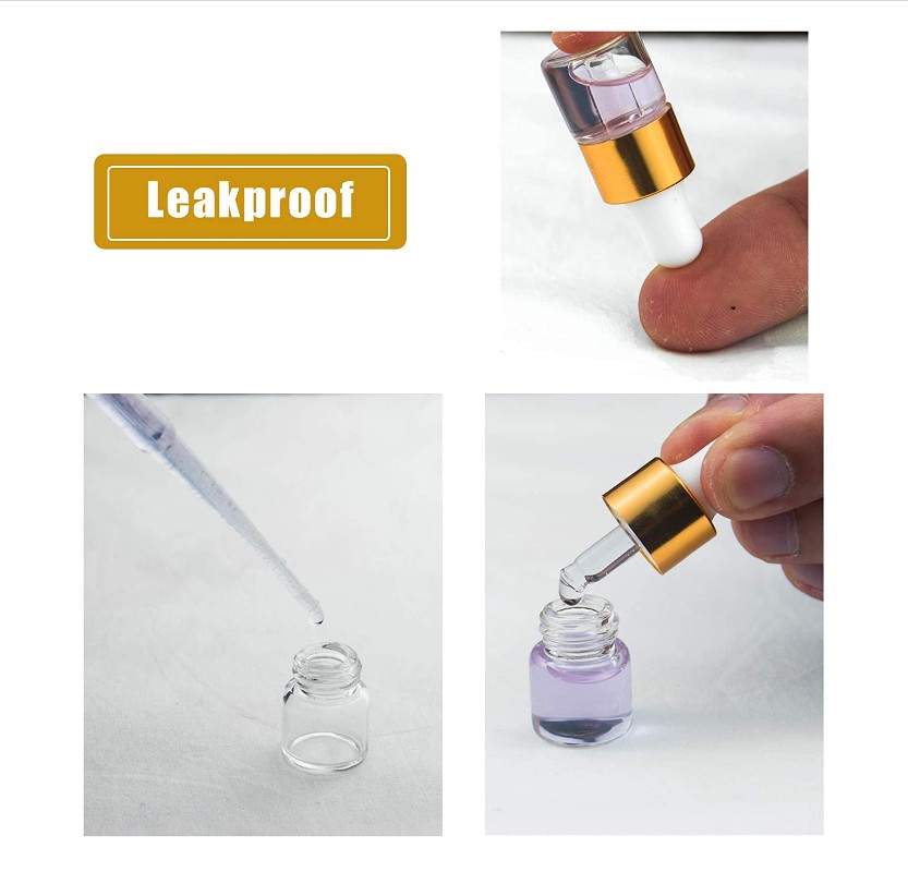 Hot 2ml 3ml 5ml Essential Oil Glass Dropper Bottle Manufacturer