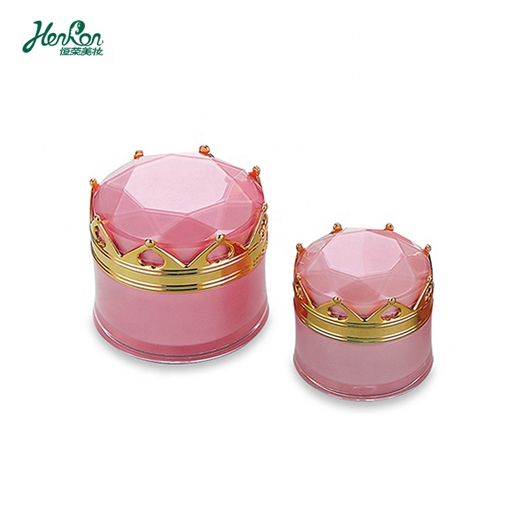 Hot 5g 10g 15g 20g 30g 50g 15ml 60ml 100ml 120ml Pink cosmetic container plastic PET bottles and jars for beauty products powder