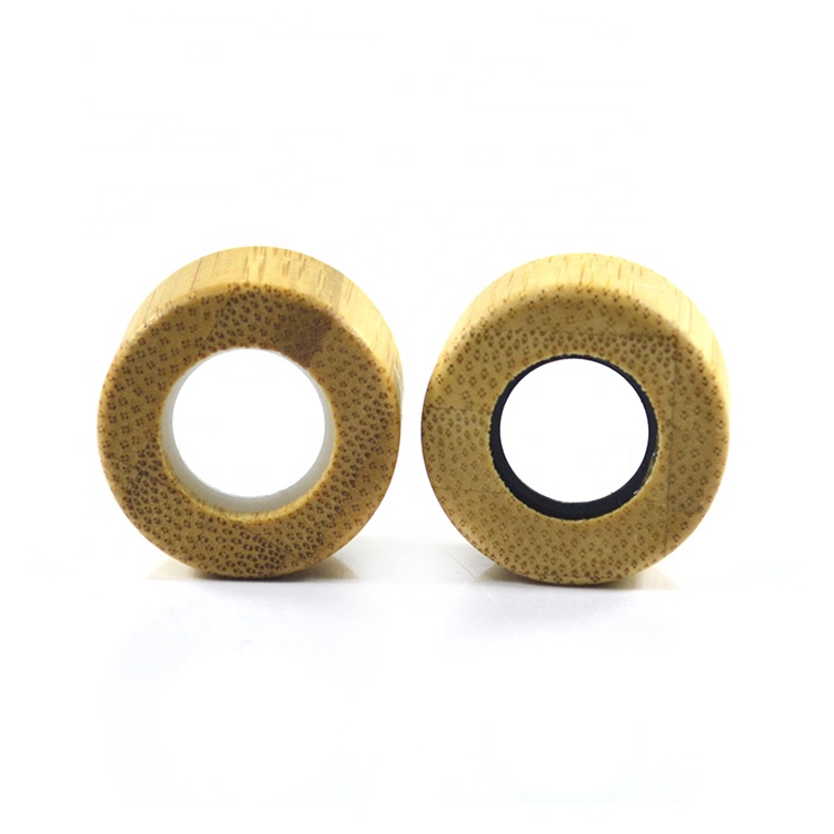 Hot 5ml 10ml 15ml 20ml 30ml 50ml 60ml 100ml bamboo cap essential oil matte black red frosted glass bamboo dropper bottle