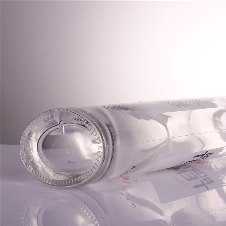 Hot 750ml vodka whisky glass liquor bottle