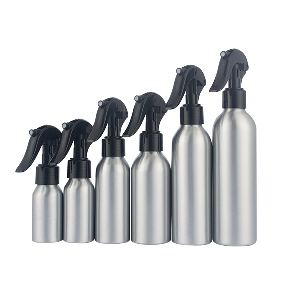 Hot Cosmetic Empty 40ml 50ml 100ml 120ml 150ml 250ml Trigger Spray Aluminum Spray Bottle