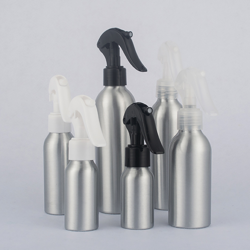 Hot Cosmetic Empty 40ml 50ml 100ml 120ml 150ml 250ml Trigger Spray Aluminum Spray Bottle