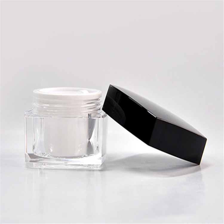 Hot Durable Eco-friendly Luxury Cosmetic Packaging Acrylic Cosmetic Bottle