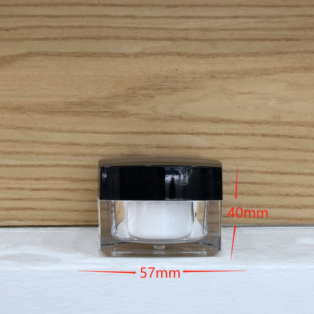 Hot Durable Eco-friendly Luxury Cosmetic Packaging Acrylic Cosmetic Bottle