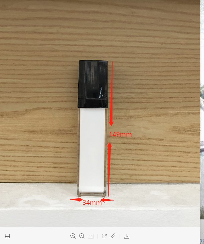 Hot Durable Eco-friendly Luxury Cosmetic Packaging Acrylic Cosmetic Bottle