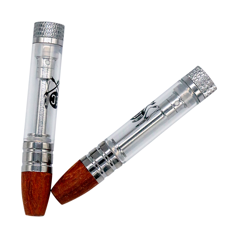 Hot Model in Amazon Glass Tank Gold Device Big Chief Cbd Cartridge EMPTY BOTTLE with factory price