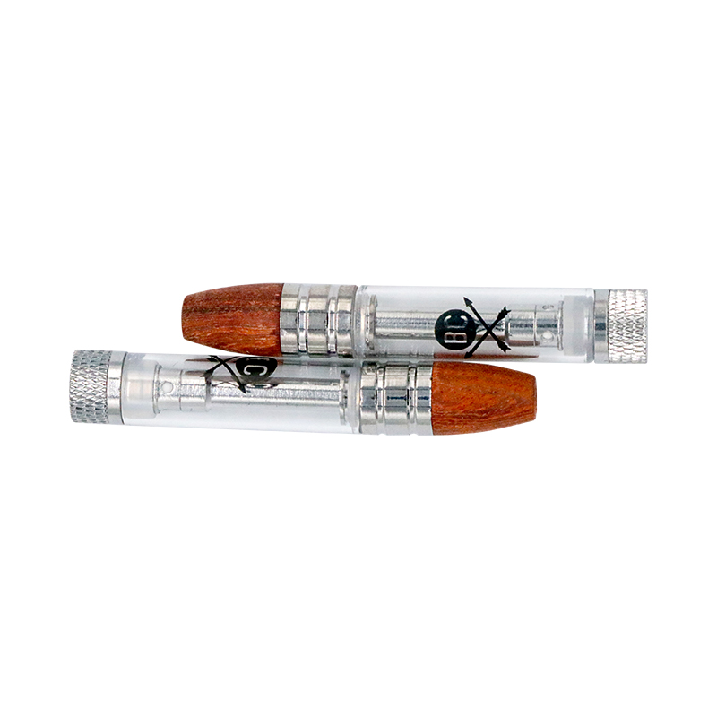 Hot Model in Amazon Glass Tank Gold Device Big Chief Cbd Cartridge EMPTY BOTTLE with factory price