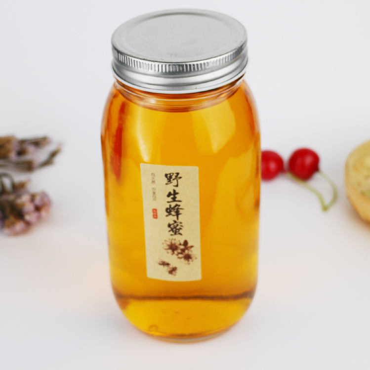 Hot Products Empty Chili Sauce Honey Glass Bottle Food Container