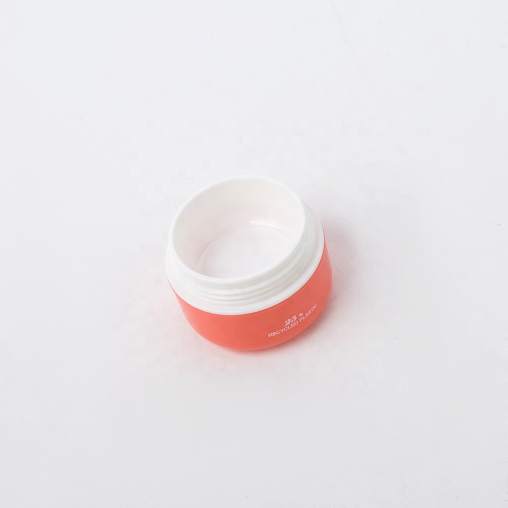 Hot Sale 100% PCR Recycling Plastic Cosmetic Jar Eco-friendly Cosmetic Containers High Quality 10g PCR Cosmetic Jar