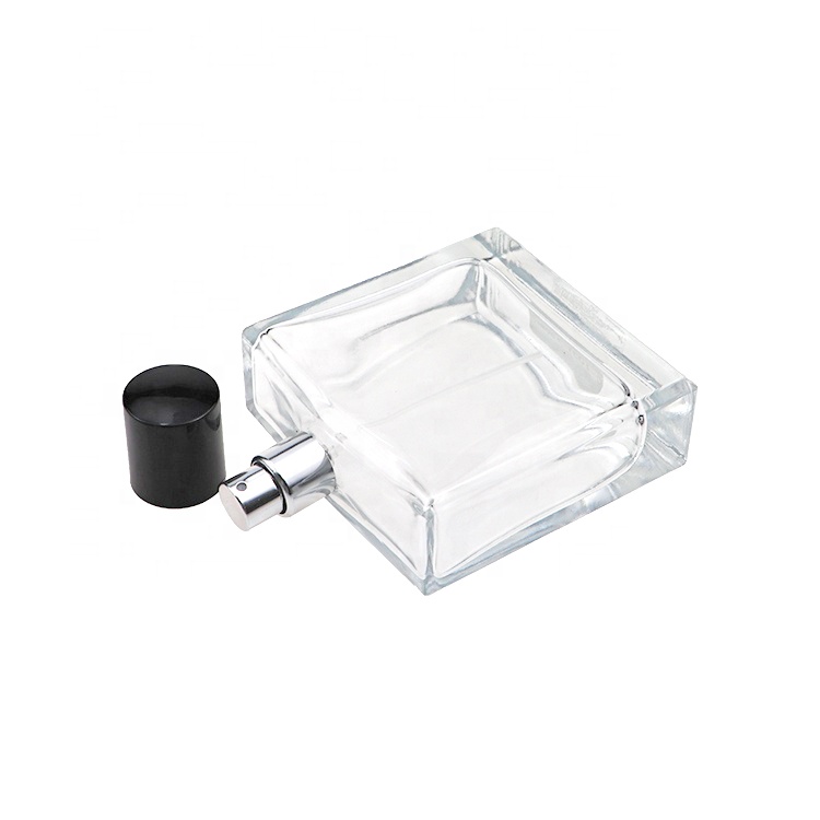Hot Sale 100 ml Square Shape Perfume Bottle Manufacturers Personalized Perfume Bottle For Men