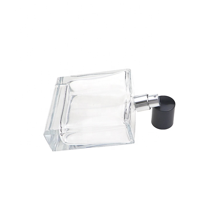 Hot Sale 100 ml Square Shape Perfume Bottle Manufacturers Personalized Perfume Bottle For Men