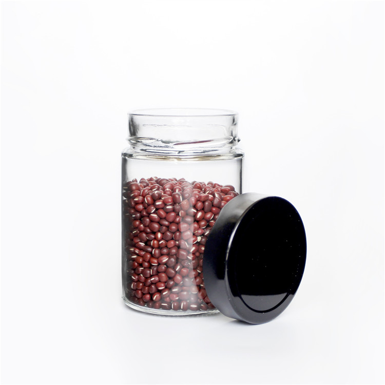 Hot Sale 106ml 212ml 314ml 580ml Clear Food Glass Jars In Bulk