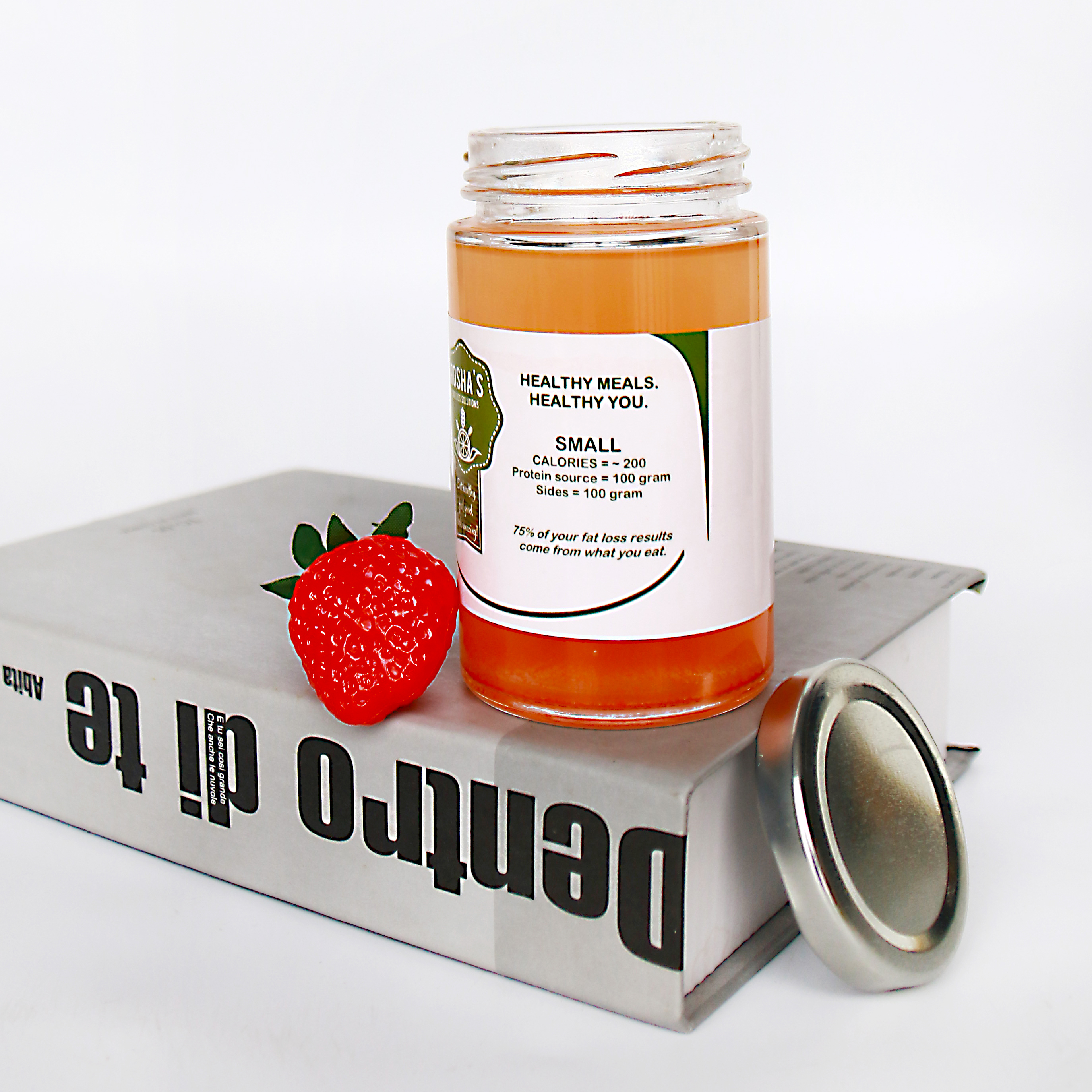 Hot Sale 106ml 212ml 314ml Straight Side Empty Glass Honey Jam Pickles Jar For Food Storage
