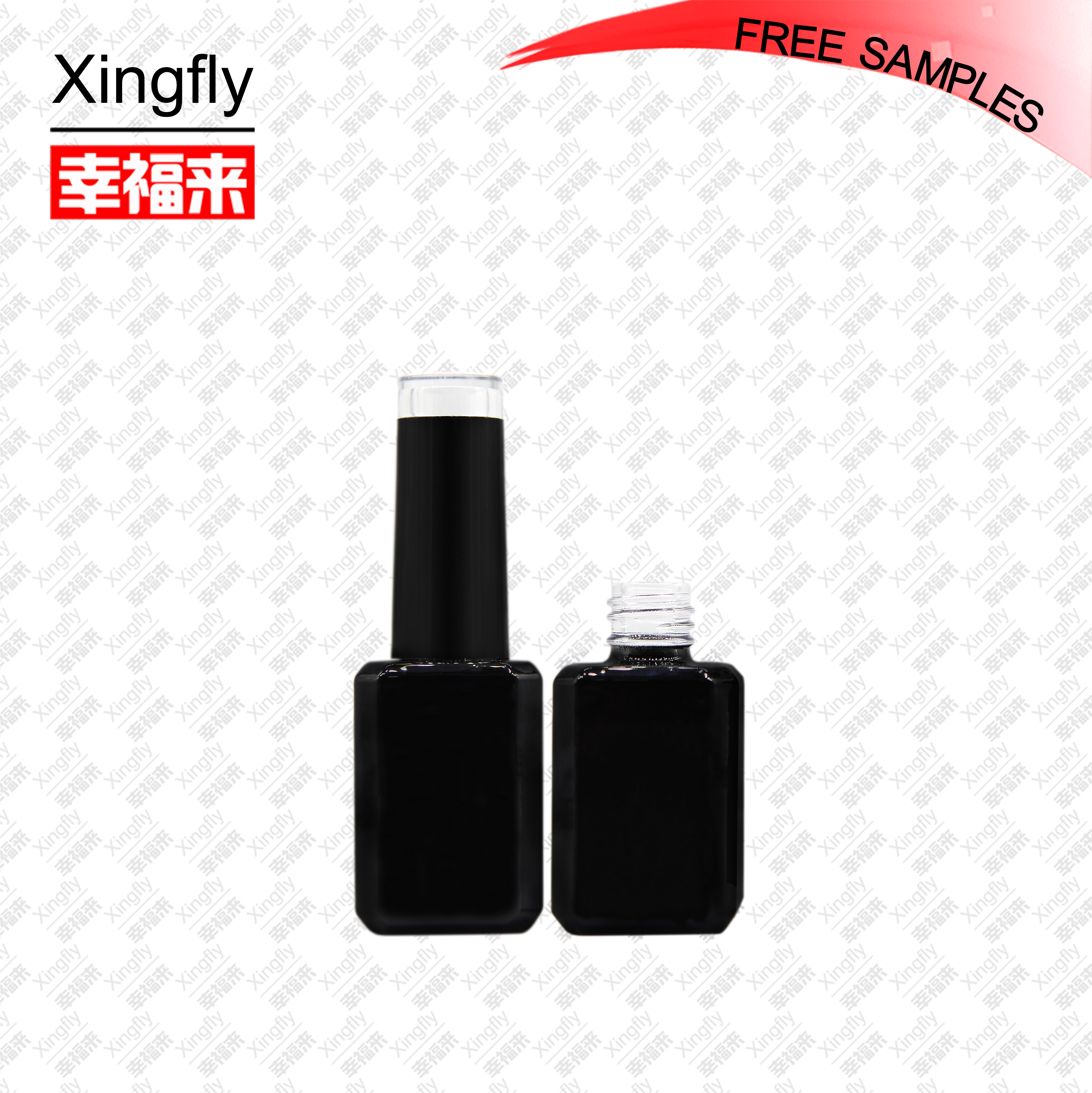 Hot Sale 10Ml Nail Polish Bottles With plastic cap and Brush