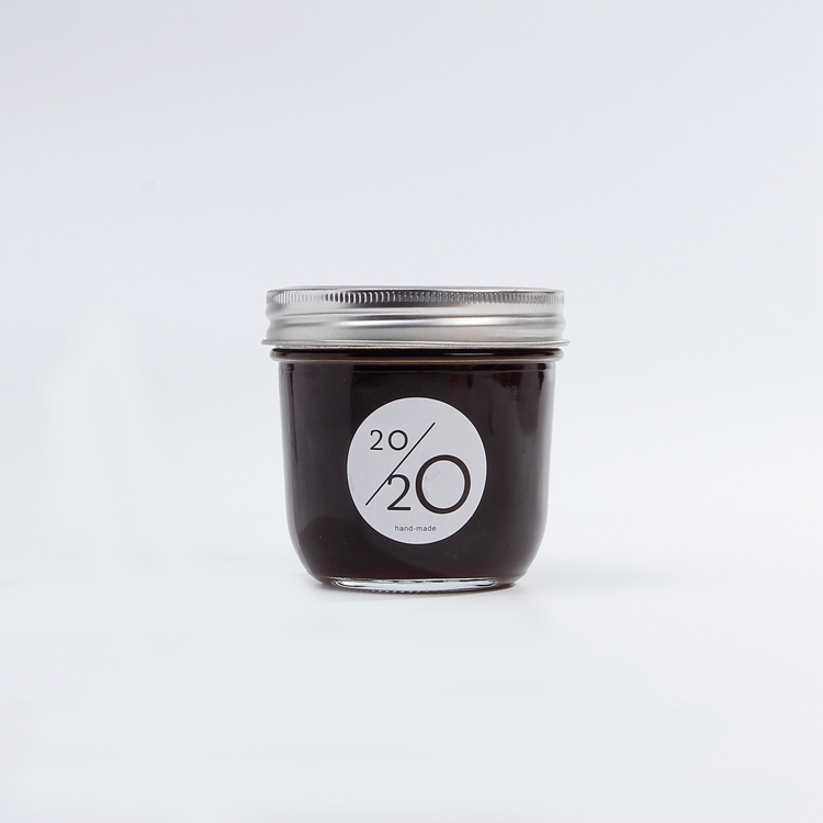 Hot Sale 120ml 250ml 300ml 380ml 480ml 600ml Glass Storage Empty Honey Spice Jar With Metal Lids