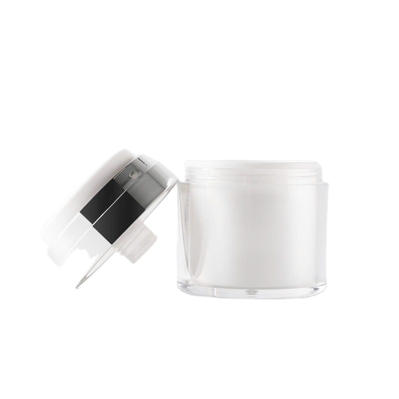 Hot Sale 15g 30g 50g PMMA Cream Jar Acrylic Jar Empty Emulsion Jar