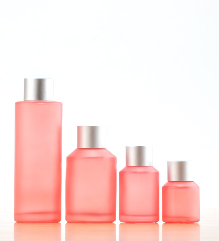 Hot Sale 15ml 30ml 60ml 100ml Cosmetic Toner Glass Bottle with Screw Cap
