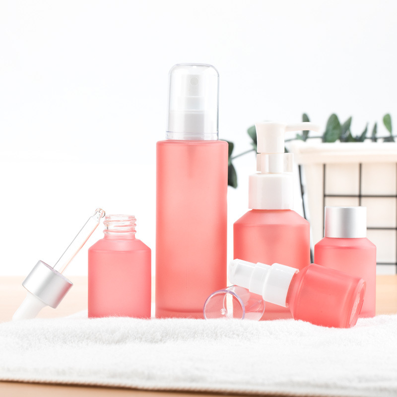 Hot Sale 15ml 30ml 60ml 100ml Cosmetic Toner Glass Bottle with Screw Cap