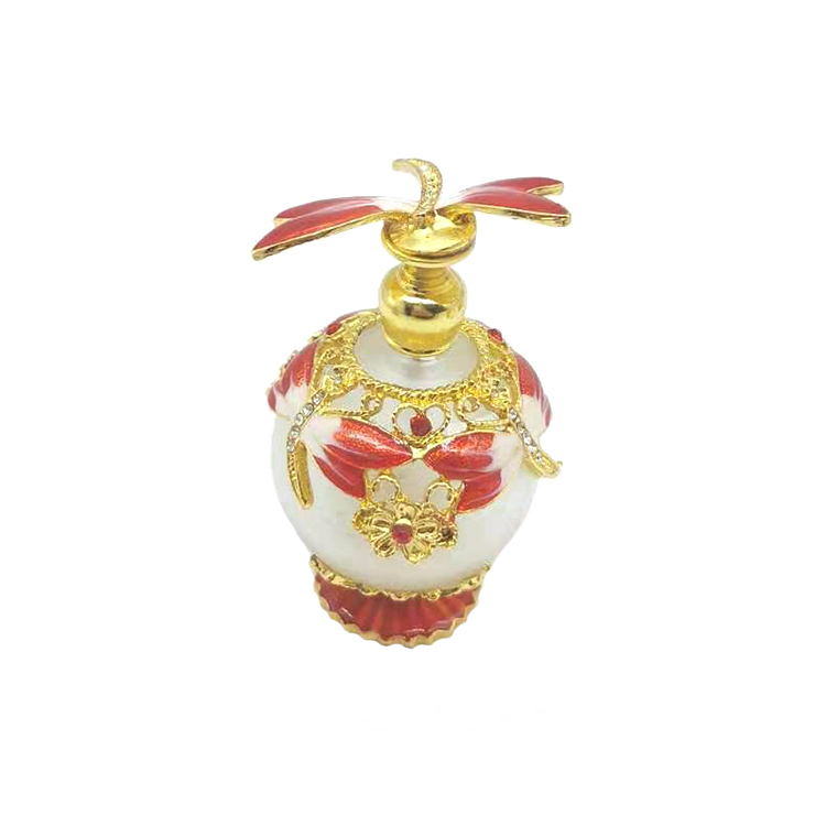 Hot Sale 25ml Dubai Arabic Style Metal Perfume Bottle