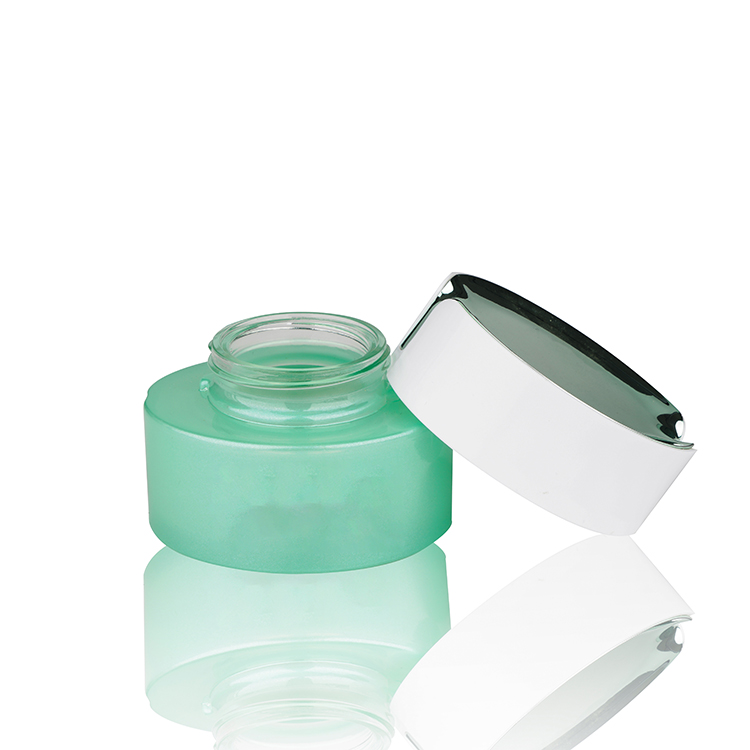 Hot Sale 30Ml 50Ml 250G Customize Logo Clear Luxury Glass Cosmetic Jars