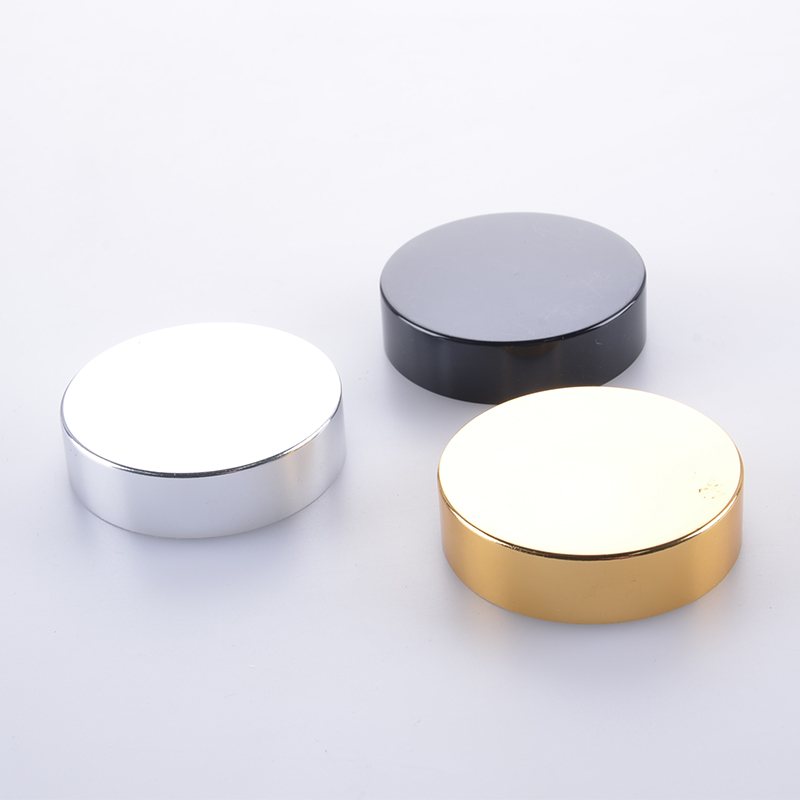 Hot Sale 30g 50g Customized glass jar color with electroplate lid for skin care