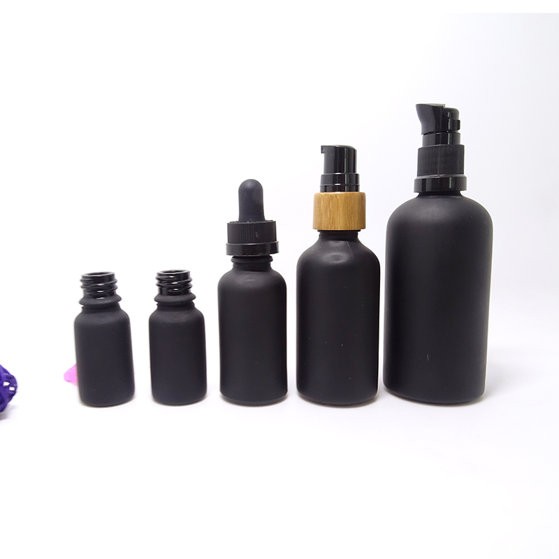 Hot Sale 30ml 1oz Empty ultraviolet glass dark violet spray bottle