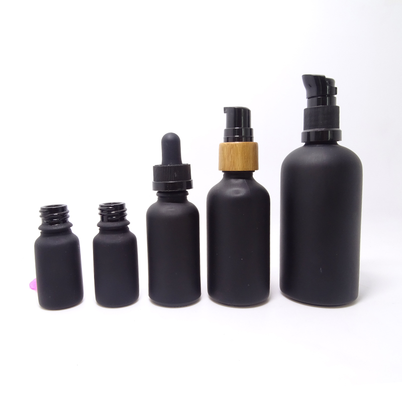 Hot Sale 30ml 1oz Empty ultraviolet glass dark violet spray bottle