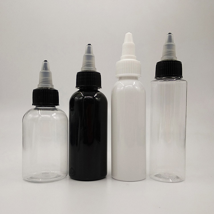 Hot Sale 30ml 60ml 100ml 120ml Pe Pet Squeeze Plastic Dropper Bottle With Twist Top Cap