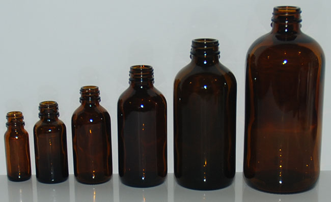 Hot Sale 30ml 60ml 120ml amber boston round glass bottle with glass pipette