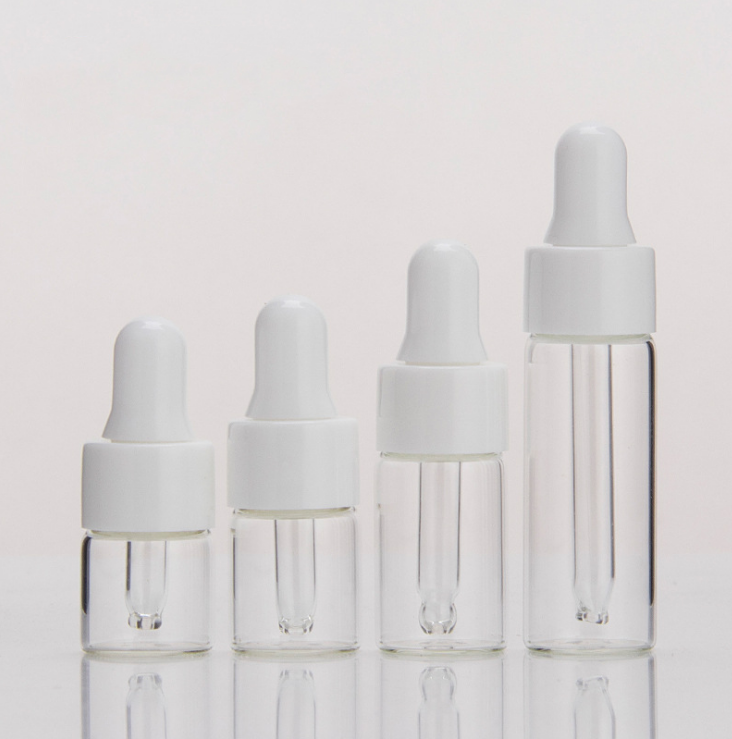 Hot Sale 3ml 5ml 10ml Serum Bottle Glass Eliquid Bottle Essential Oil With Dropper Cap