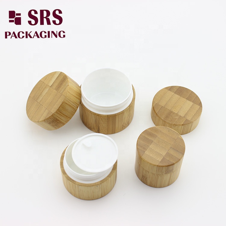 Hot Sale 5g 10g 15g 20g 100g 150g 200g 250g 300g Bamboo Wooden Cream Jar