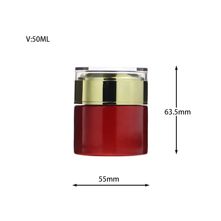 Hot Sale 5g 10g 15g 20g 30g 50g 60g 80g 100g Glass Cosmetic Jar For Cream With Lid