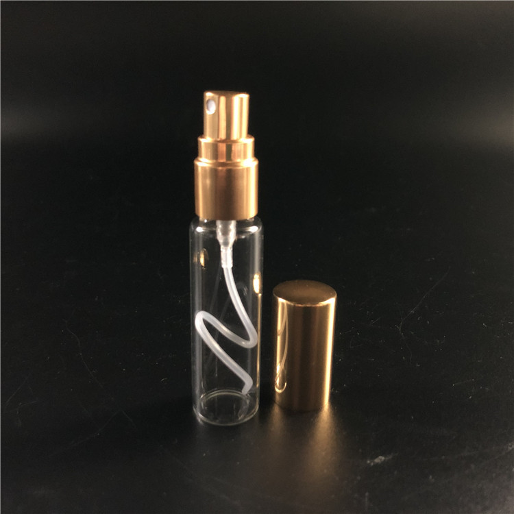 Hot Sale 5ml Perfume Cosmetic Clear Glass Container Water Atomization Spray Bottle